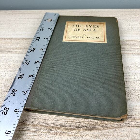 The Eyes of Asia by Rudyard Kipling 1918 Vintage Antique Hardcover WWI Book - Picture 8 of 14